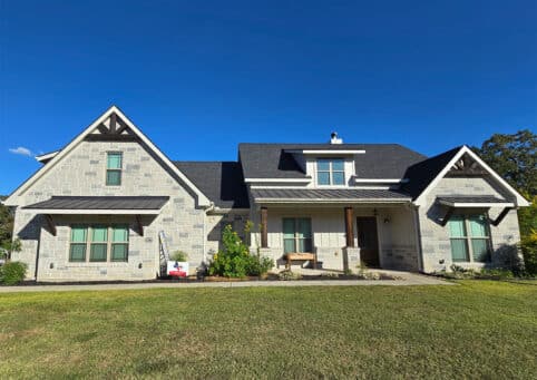 Exterior of Texas home