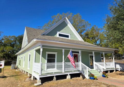 Exterior of Texas home