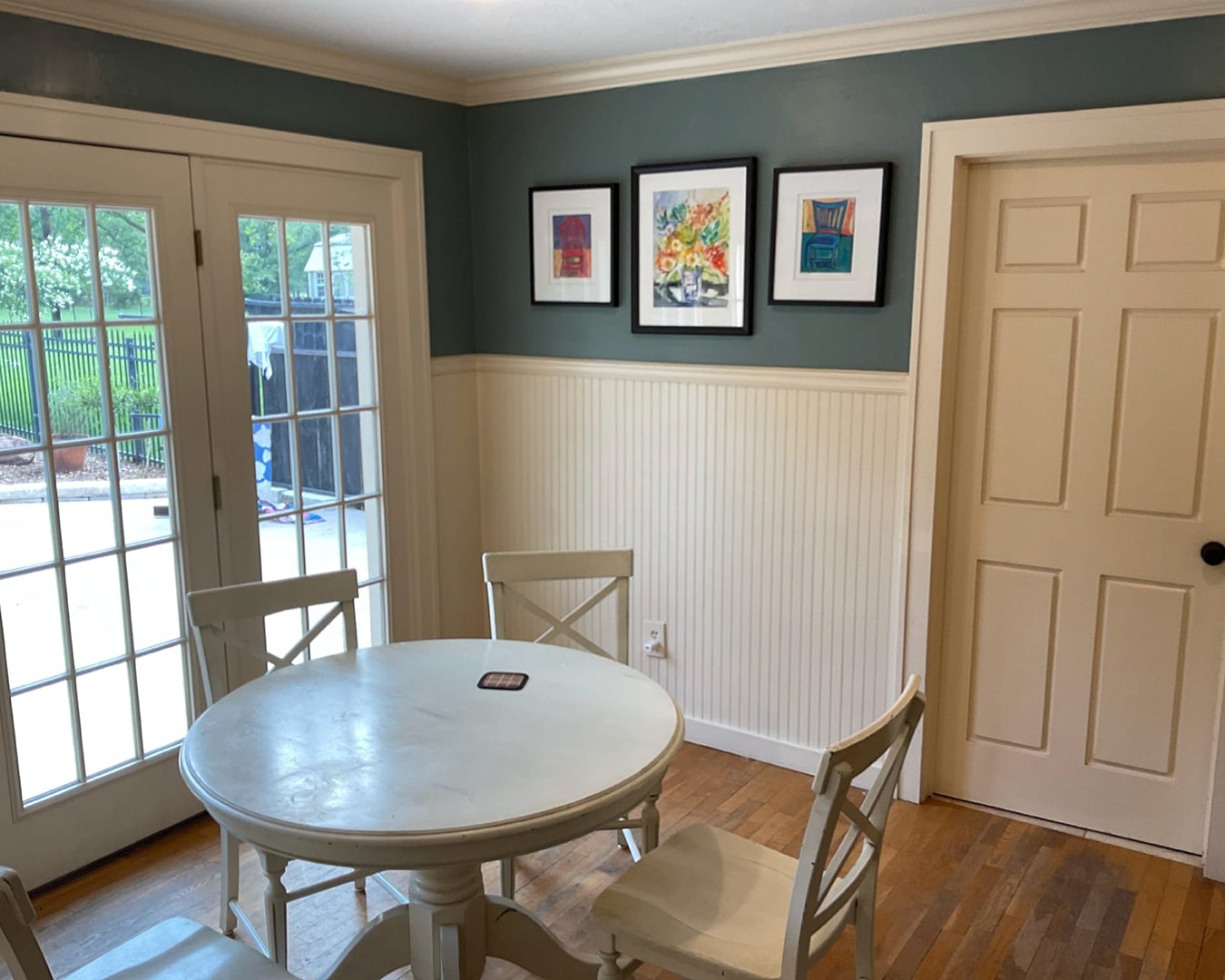 Painted interior