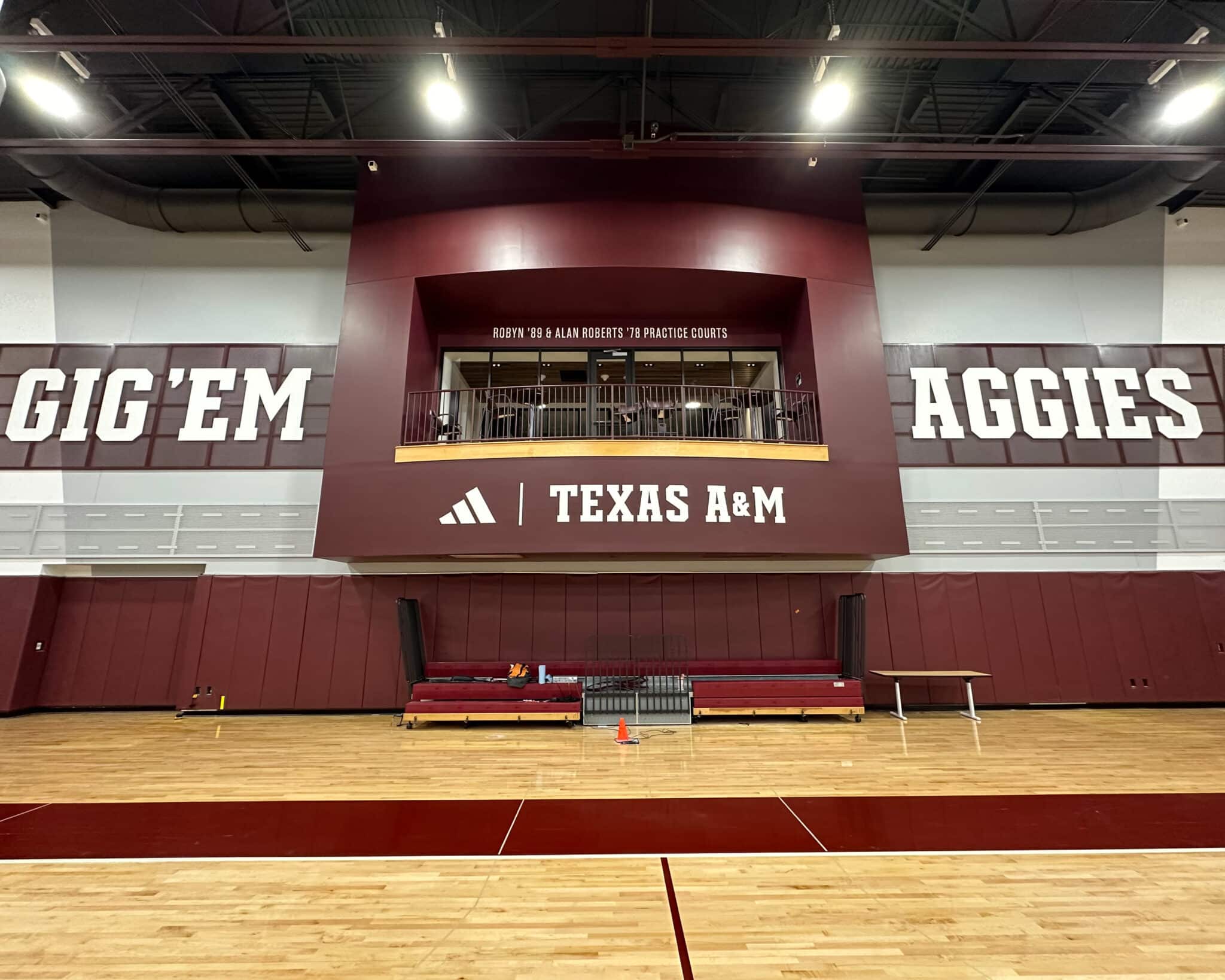 Texas A&M Practice Gym